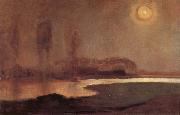 Piet Mondrian Summer night painting